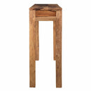 [ Iris Console Table in Dark Sheesham ] - Custom Furniture Manufacturer Brampton, Toronto, Vaughan, Mississauga, Ontario, Oakville, Hamilton