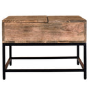 [ Jas Lift - Top Coffee Table in Natural Burnt ] - Custom Furniture Manufacturer Brampton, Toronto, Vaughan, Mississauga, Ontario, Oakville, Hamilton