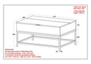 [ Jas Lift - Top Coffee Table in Natural Burnt ] - Custom Furniture Manufacturer Brampton, Toronto, Vaughan, Mississauga, Ontario, Oakville, Hamilton