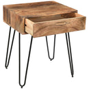 [ Jayda Accent Table in Natural Burnt ] - Custom Furniture Manufacturer Brampton, Toronto, Vaughan, Mississauga, Ontario, Oakville, Hamilton