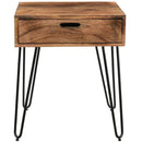 [ Jayda Accent Table in Natural Burnt ] - Custom Furniture Manufacturer Brampton, Toronto, Vaughan, Mississauga, Ontario, Oakville, Hamilton