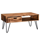 [ Jayda Coffee Table in Natural Burnt ] - Custom Furniture Manufacturer Brampton, Toronto, Vaughan, Mississauga, Ontario, Oakville, Hamilton