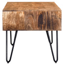[ Jayda Coffee Table in Natural Burnt ] - Custom Furniture Manufacturer Brampton, Toronto, Vaughan, Mississauga, Ontario, Oakville, Hamilton