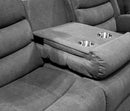[ Joey Recliner Sofa Set Water Proof Fabric Grey ] - Custom Furniture Manufacturer Brampton, Toronto, Vaughan, Mississauga, Ontario, Oakville, Hamilton