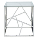 [ June Accent Table in Silver ] - Custom Furniture Manufacturer Brampton, Toronto, Vaughan, Mississauga, Ontario, Oakville, Hamilton