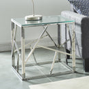 [ June Accent Table in Silver ] - Custom Furniture Manufacturer Brampton, Toronto, Vaughan, Mississauga, Ontario, Oakville, Hamilton