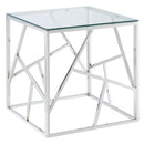 [ June Accent Table in Silver ] - Custom Furniture Manufacturer Brampton, Toronto, Vaughan, Mississauga, Ontario, Oakville, Hamilton