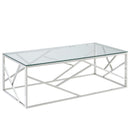 [ June Coffee Table in Silver ] - Custom Furniture Manufacturer Brampton, Toronto, Vaughan, Mississauga, Ontario, Oakville, Hamilton