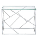 [ June Console Table in Silver ] - Custom Furniture Manufacturer Brampton, Toronto, Vaughan, Mississauga, Ontario, Oakville, Hamilton