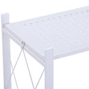 [ Kuby Foldable 5 - Tier Shelf in White ] - Custom Furniture Manufacturer Brampton, Toronto, Vaughan, Mississauga, Ontario, Oakville, Hamilton