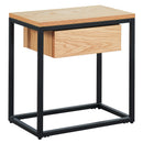 [ Lancelot Accent Table in Oak ] - Custom Furniture Manufacturer Brampton, Toronto, Vaughan, Mississauga, Ontario, Oakville, Hamilton