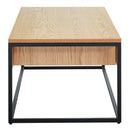 [ Lancelot Coffee Table in Oak ] - Custom Furniture Manufacturer Brampton, Toronto, Vaughan, Mississauga, Ontario, Oakville, Hamilton