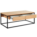 [ Lancelot Coffee Table in Oak ] - Custom Furniture Manufacturer Brampton, Toronto, Vaughan, Mississauga, Ontario, Oakville, Hamilton