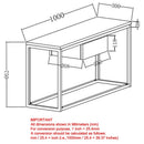 [ Lancelot Console Table in Oak ] - Custom Furniture Manufacturer Brampton, Toronto, Vaughan, Mississauga, Ontario, Oakville, Hamilton