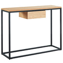 [ Lancelot Console Table in Oak ] - Custom Furniture Manufacturer Brampton, Toronto, Vaughan, Mississauga, Ontario, Oakville, Hamilton