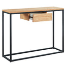 [ Lancelot Console Table in Oak ] - Custom Furniture Manufacturer Brampton, Toronto, Vaughan, Mississauga, Ontario, Oakville, Hamilton