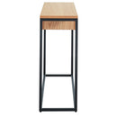 [ Lancelot Console Table in Oak ] - Custom Furniture Manufacturer Brampton, Toronto, Vaughan, Mississauga, Ontario, Oakville, Hamilton