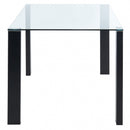 [ Larina Rectangular Dining Table in Black ] - Custom Furniture Manufacturer Brampton, Toronto, Vaughan, Mississauga, Ontario, Oakville, Hamilton