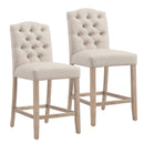 [ Lucius 26'' Counter Stool, set of 2, in Beige ] - Custom Furniture Manufacturer Brampton, Toronto, Vaughan, Mississauga, Ontario, Oakville, Hamilton