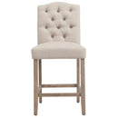 [ Lucius 26'' Counter Stool, set of 2, in Beige ] - Custom Furniture Manufacturer Brampton, Toronto, Vaughan, Mississauga, Ontario, Oakville, Hamilton