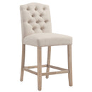 [ Lucius 26'' Counter Stool, set of 2, in Beige ] - Custom Furniture Manufacturer Brampton, Toronto, Vaughan, Mississauga, Ontario, Oakville, Hamilton