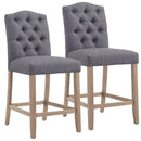 [ Lucius 26'' Counter Stool, set of 2, in Grey ] - Custom Furniture Manufacturer Brampton, Toronto, Vaughan, Mississauga, Ontario, Oakville, Hamilton