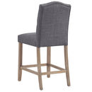 [ Lucius 26'' Counter Stool, set of 2, in Grey ] - Custom Furniture Manufacturer Brampton, Toronto, Vaughan, Mississauga, Ontario, Oakville, Hamilton