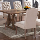 [ Lucius Side Chair, set of 2, in Beige ] - Custom Furniture Manufacturer Brampton, Toronto, Vaughan, Mississauga, Ontario, Oakville, Hamilton
