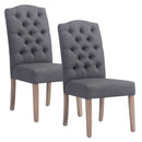 [ Lucius Side Chair, set of 2, in Grey ] - Custom Furniture Manufacturer Brampton, Toronto, Vaughan, Mississauga, Ontario, Oakville, Hamilton