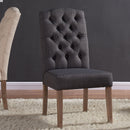 [ Lucius Side Chair, set of 2, in Grey ] - Custom Furniture Manufacturer Brampton, Toronto, Vaughan, Mississauga, Ontario, Oakville, Hamilton