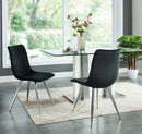 [ Marla Side Chair, set of 2, in Black ] - Custom Furniture Manufacturer Brampton, Toronto, Vaughan, Mississauga, Ontario, Oakville, Hamilton