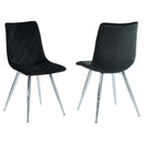 [ Marla Side Chair, set of 2, in Black ] - Custom Furniture Manufacturer Brampton, Toronto, Vaughan, Mississauga, Ontario, Oakville, Hamilton