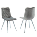 [ Marla Side Chair, set of 2, in Grey ] - Custom Furniture Manufacturer Brampton, Toronto, Vaughan, Mississauga, Ontario, Oakville, Hamilton