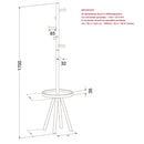 [ Mia Coat Rack in Grey ] - Custom Furniture Manufacturer Brampton, Toronto, Vaughan, Mississauga, Ontario, Oakville, Hamilton