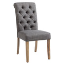 [ Mila Side Chair, set of 2, in Grey ] - Custom Furniture Manufacturer Brampton, Toronto, Vaughan, Mississauga, Ontario, Oakville, Hamilton