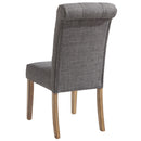 [ Mila Side Chair, set of 2, in Grey ] - Custom Furniture Manufacturer Brampton, Toronto, Vaughan, Mississauga, Ontario, Oakville, Hamilton