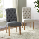 [ Mila Side Chair, set of 2, in Grey ] - Custom Furniture Manufacturer Brampton, Toronto, Vaughan, Mississauga, Ontario, Oakville, Hamilton