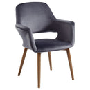[ Mira Accent & Dining Chair in Grey ] - Custom Furniture Manufacturer Brampton, Toronto, Vaughan, Mississauga, Ontario, Oakville, Hamilton
