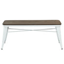 [ Modus Bench in White ] - Custom Furniture Manufacturer Brampton, Toronto, Vaughan, Mississauga, Ontario, Oakville, Hamilton