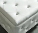 [ Monica Square Storage Ottoman in White ] - Custom Furniture Manufacturer Brampton, Toronto, Vaughan, Mississauga, Ontario, Oakville, Hamilton