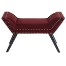 [ Nala Bench in Burgundy ] - Custom Furniture Manufacturer Brampton, Toronto, Vaughan, Mississauga, Ontario, Oakville, Hamilton