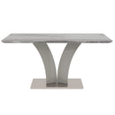 [ Napolian Rectangular Dining Table in Grey ] - Custom Furniture Manufacturer Brampton, Toronto, Vaughan, Mississauga, Ontario, Oakville, Hamilton