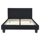 [ Nev Platform Bed in Black ] - Custom Furniture Manufacturer Brampton, Toronto, Vaughan, Mississauga, Ontario, Oakville, Hamilton
