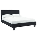 [ Nev Platform Bed in Black ] - Custom Furniture Manufacturer Brampton, Toronto, Vaughan, Mississauga, Ontario, Oakville, Hamilton
