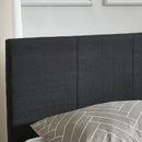 [ Nev Platform Bed in Black ] - Custom Furniture Manufacturer Brampton, Toronto, Vaughan, Mississauga, Ontario, Oakville, Hamilton