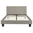 [ Nev Platform Bed in Grey ] - Custom Furniture Manufacturer Brampton, Toronto, Vaughan, Mississauga, Ontario, Oakville, Hamilton