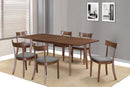 [ Onic Side Chair, set of 2, in Walnut & Grey ] - Custom Furniture Manufacturer Brampton, Toronto, Vaughan, Mississauga, Ontario, Oakville, Hamilton