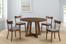 [ Onic Side Chair, set of 2, in Walnut & Grey ] - Custom Furniture Manufacturer Brampton, Toronto, Vaughan, Mississauga, Ontario, Oakville, Hamilton