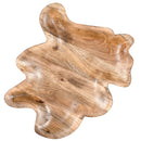 [ Paris Accent Table in Natural with Chrome Legs ] - Custom Furniture Manufacturer Brampton, Toronto, Vaughan, Mississauga, Ontario, Oakville, Hamilton