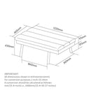 [ Paul Bench in Grey/Coffee Legs ] - Custom Furniture Manufacturer Brampton, Toronto, Vaughan, Mississauga, Ontario, Oakville, Hamilton